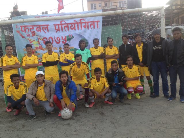 हुम्लाका खेलाडीको काठमाडौमा भिडन्त, आयोजकले खायो ४ गोल !