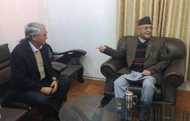 देउवसँग किन कड्किए ओली ?