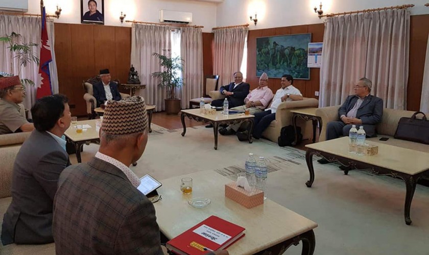नेकपामा बन्यो यस्तो समिकरण