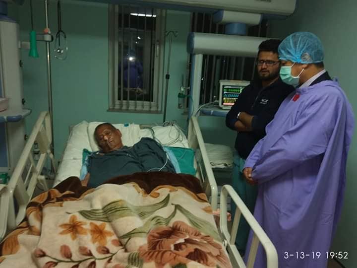 संघनायकको सम्पूर्ण स्वास्थ्योपचार सरकारले गर्ने