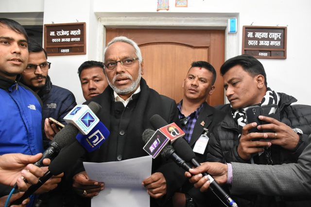 राजपाको विद्रोह गर्ने चेतावनी