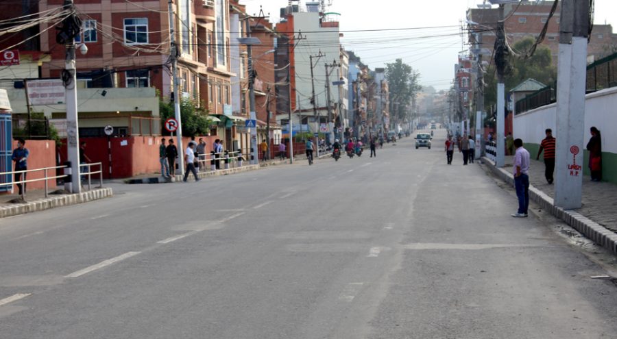 विप्लव समूहको बन्दको मुलुकभर प्रभाव