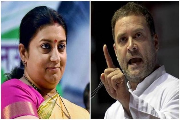 राहुल गान्धीभन्दा स्मृति इरानी दश हजार मतले अगाडि