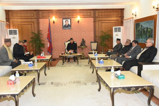 नेकपा सचिवालय वैठक अनिश्चितकालका लागि स्थगित