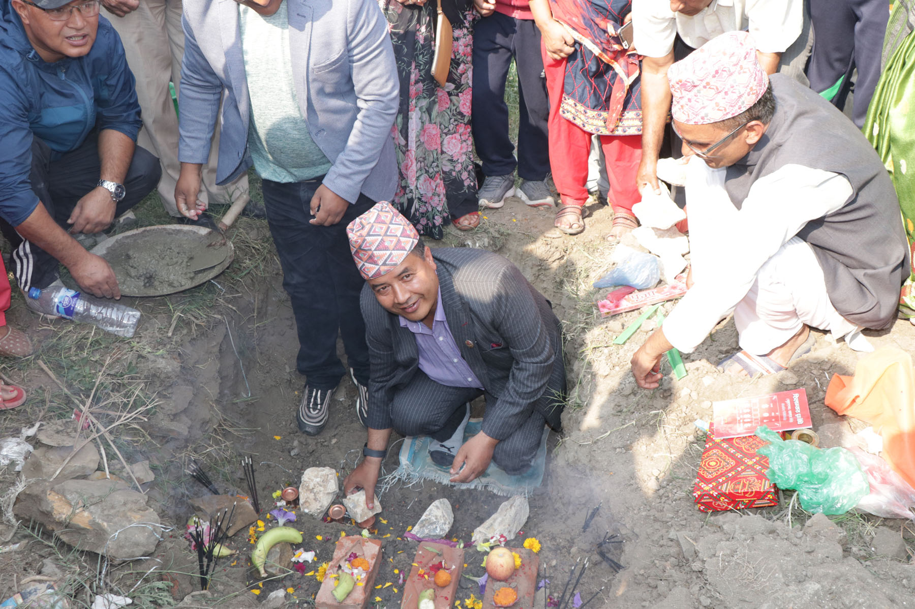 कोटेश्वर लोकन्थली जाम हटाउने ‘मनोहरा कोरिडोर विधाननगर बेलिब्रिज’ शिलान्यास