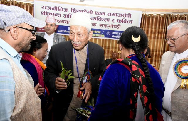 भाषणले मात्रै देश बन्दैन भन्दै जोशीको कटाक्ष