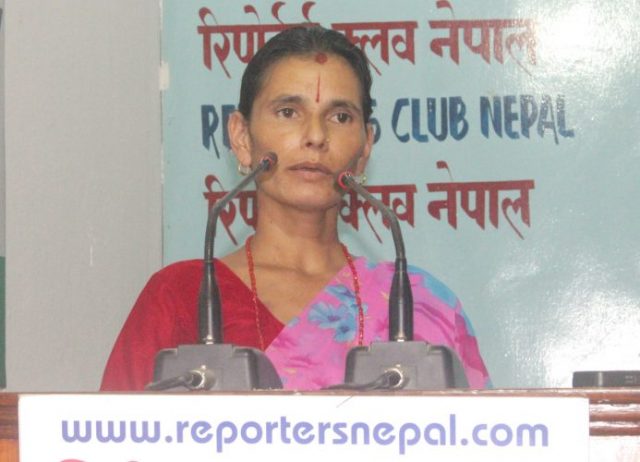 निर्मला पन्तकी आमालाई सरकारी जागिर