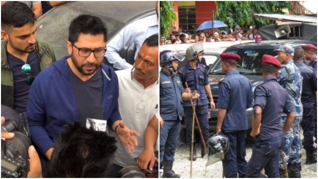 चितवनमा रवि लामिछाने समर्थक र प्रहरीबीच आज पनि झडप