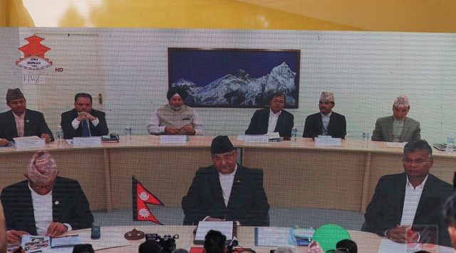 नेपाल र भारतका प्रधानमन्त्रीले संयुक्त रुपमा उद्घाटन गरे पेट्रोलिय पाइपलाइन