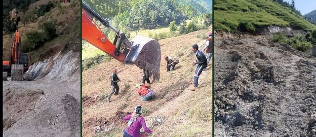 डोजरले महिलालाई हुत्याउने चालक विरुद्ध ज्यानमार्ने उद्योगमा मुद्दा दर्ता
