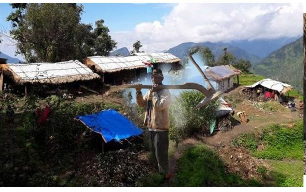 मुक्तहलियाका घर निर्माण अलपत्र