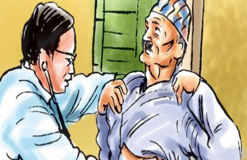 ज्येष्ठ नागरिकलाई उपचार पाउनै मुस्किल