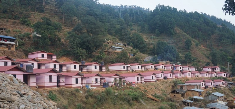 चिटिक्क झ्याडी बस्ती नयाँ घर सरे माझी