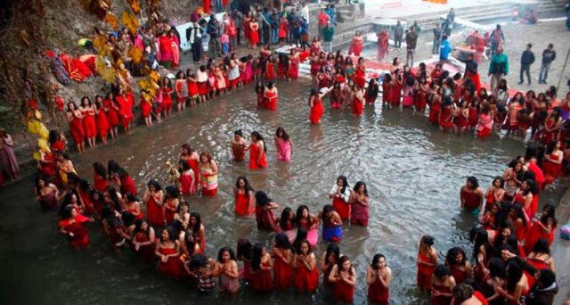 फूलपाती विसर्जन गरी स्वस्थानी व्रत समापन
