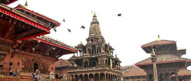 लिच्छविकालीन शैलीमा मन्दिर निर्माण
