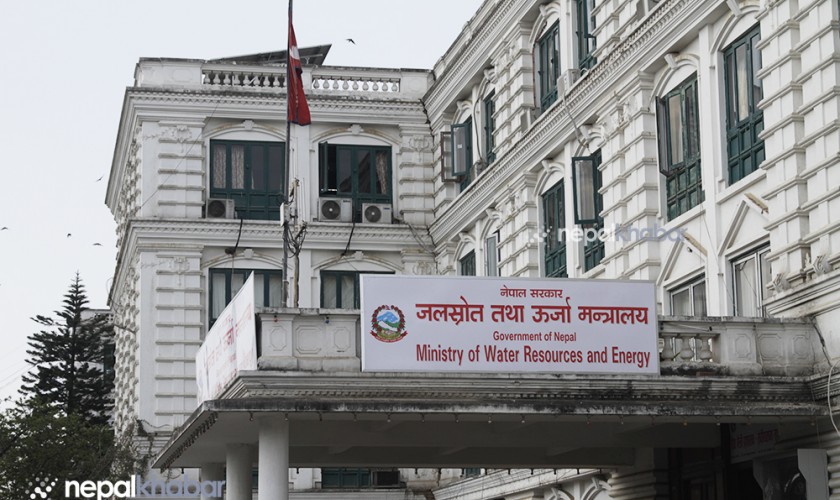 समयमै काम नगर्नेको ठेक्का रुद्द गर्दै ऊर्जा मन्त्रालय