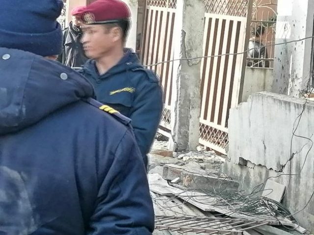 पूर्व संचारमन्त्री गोकुल बाँस्कोटाको घरमा बम बिष्फोट