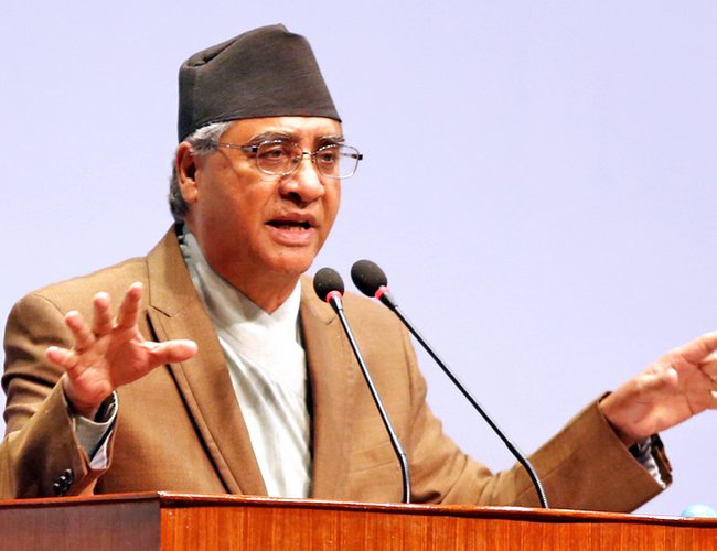 देउवाको प्रश्न बाँस्कोटाले भनेको ‘हामी’ को को हुन्?