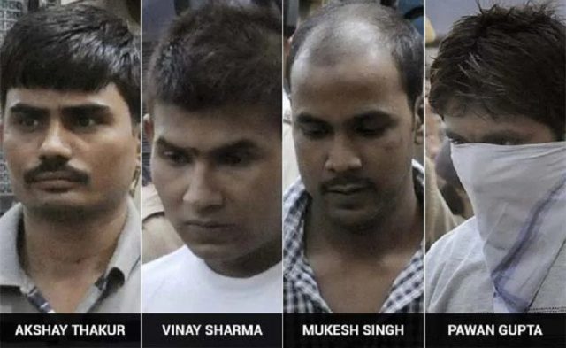 फाँसीको अघिल्लो दिन निर्भया बलात्कारका दोषीको जेलमा रुवावासी