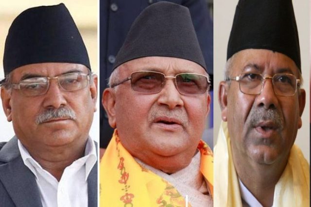 प्रचण्ड र माधव नेपाललाई प्रधानमन्त्री बन्न नदिने ओलीको रणनीति