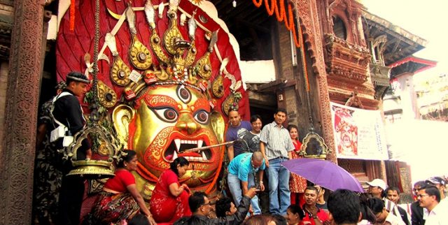क्षमापूजा गरी इन्द्रजात्रा मनाइदै, रथयात्रा स्थगित