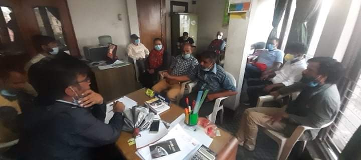 सञ्चारगृहका श्रमजीवीहरु आन्दाेलित, रिले अनसनदेखि बालुवाटारमा धर्नासम्म