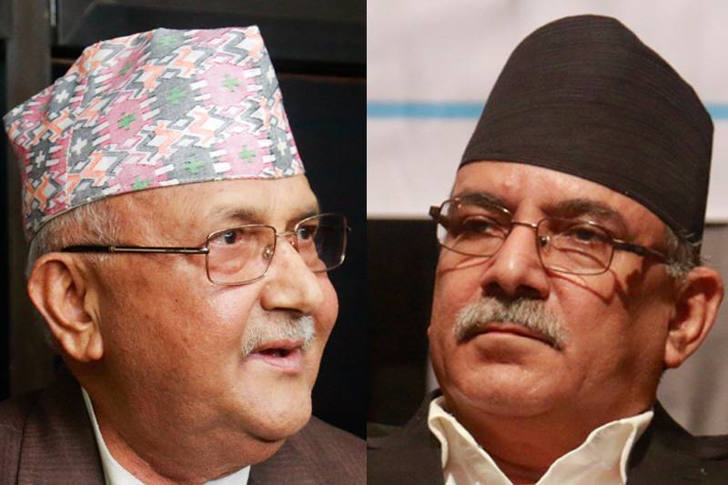 ओलीलाई अध्यक्षबाट हटाउने दाहाल नेपालको तयारी