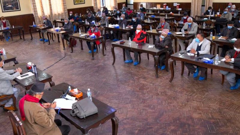 सत्तारूढ नेकपको स्थायी कमिटीद्वारा ओलीलाई कारबाही