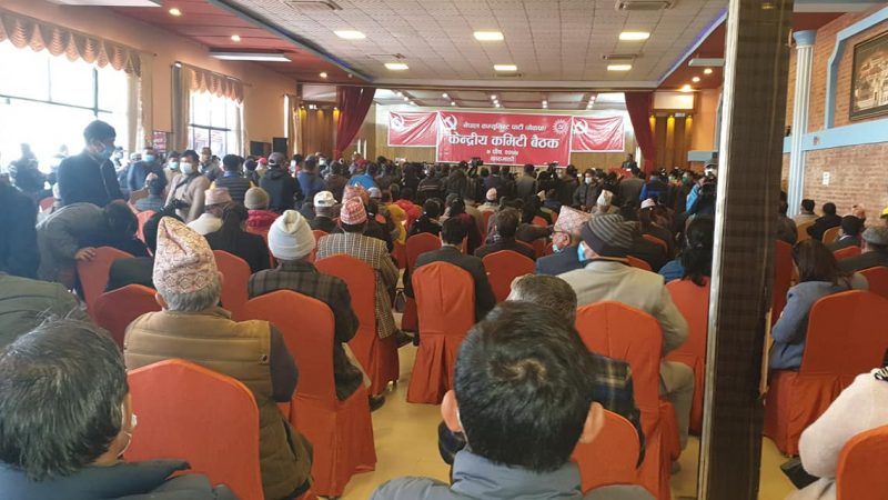 ओलीलाई कारबाही, पार्टी अध्यक्ष नेपाल