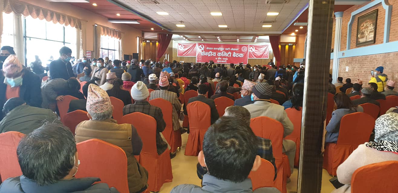 ओलीलाई कारबाही, पार्टी अध्यक्ष नेपाल