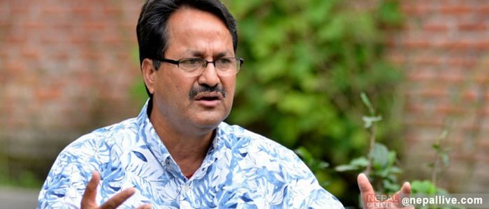 ढुंगा प्रहारबाट काँग्रेस नेता एनपी साउद घाइते