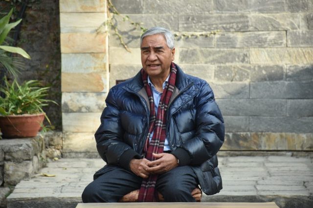 देउवाले भने–’पदको लोभ पनि छैन्, टाउकोमा आईहाले भाग्नेपनि छैन्’