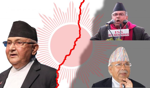 माधव नेपाल समूहका २१ सदस्यले राजीनामा दिने, अध्यक्ष ओलीलाई गराइयो जानकारी