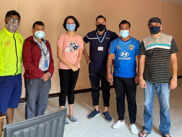 राष्ट्रिय पारा तेक्वान्दो खेलाडीहरुलाई नगद सहित खाद्यान्न सहयोग