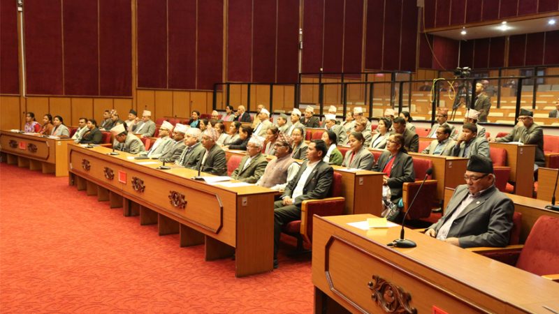 राष्ट्रियसभा बैठक : प्रतिनिधिसभा विघटनको पक्ष र विपक्षमा बहस