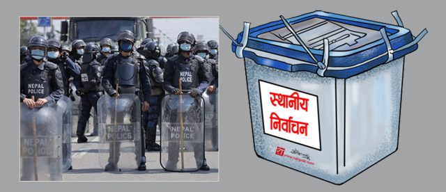 मकवानपुरमा निर्वाचनका लागि तीन हजार २०० सुरक्षाकर्मी परिचालन