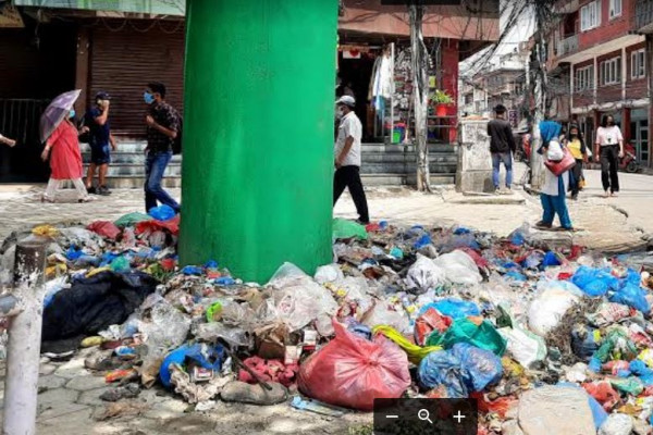 आजबाट काठमाडौंको फोहाेर उठाइने