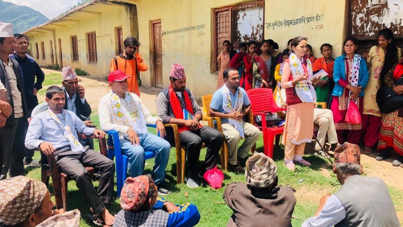 उपाध्यक्ष सिंहको कामले जेष्ठ नागरिकको मुहारमा खुशी छायो