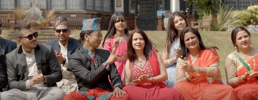 प्रवासमा बसेर नेपाली संस्कृतिको पहिचान बनाउदै सुजाता काफ्ले, प्रवासमै बन्यो तीज गीतको भिडियो